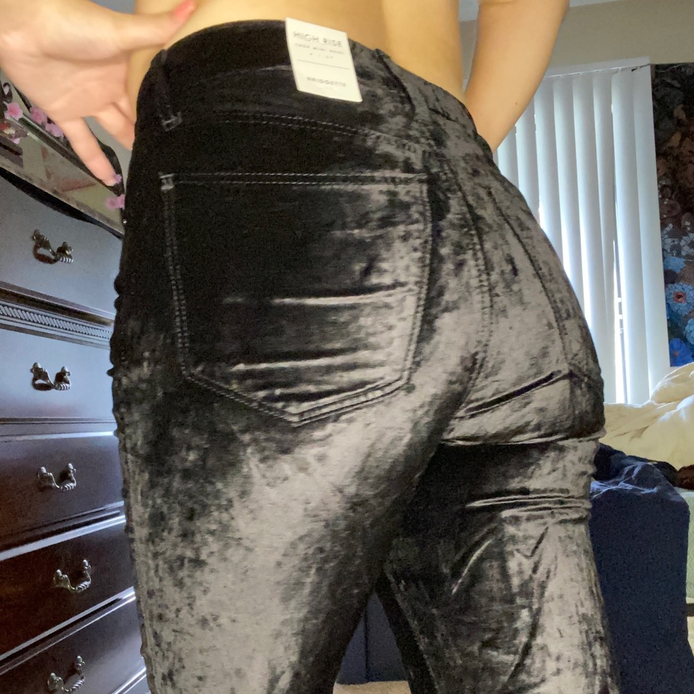 Brand New Black Velvet Lucky Brand Jeans